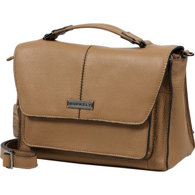 Burkely Mystic Maeve Citybag taupe dámska kožená kabelka taška cez rameno