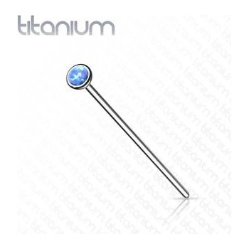 Šperky4U variabilní piercing do nosu titan opál TIT1060-OP05