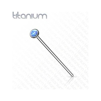Šperky4U variabilní piercing do nosu titan opál TIT1060-OP05