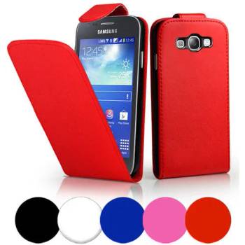 Image 1 of Samsung Galaxy Ace 3 S7272 Flip Калъф + Протектор