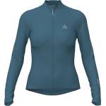7mesh Фланелка с дълъг ръкав за колоездене 7mesh Women's Atlas Jersey L/S Cycling jersey - Lake Blue - размер XL (156-3120-0214)