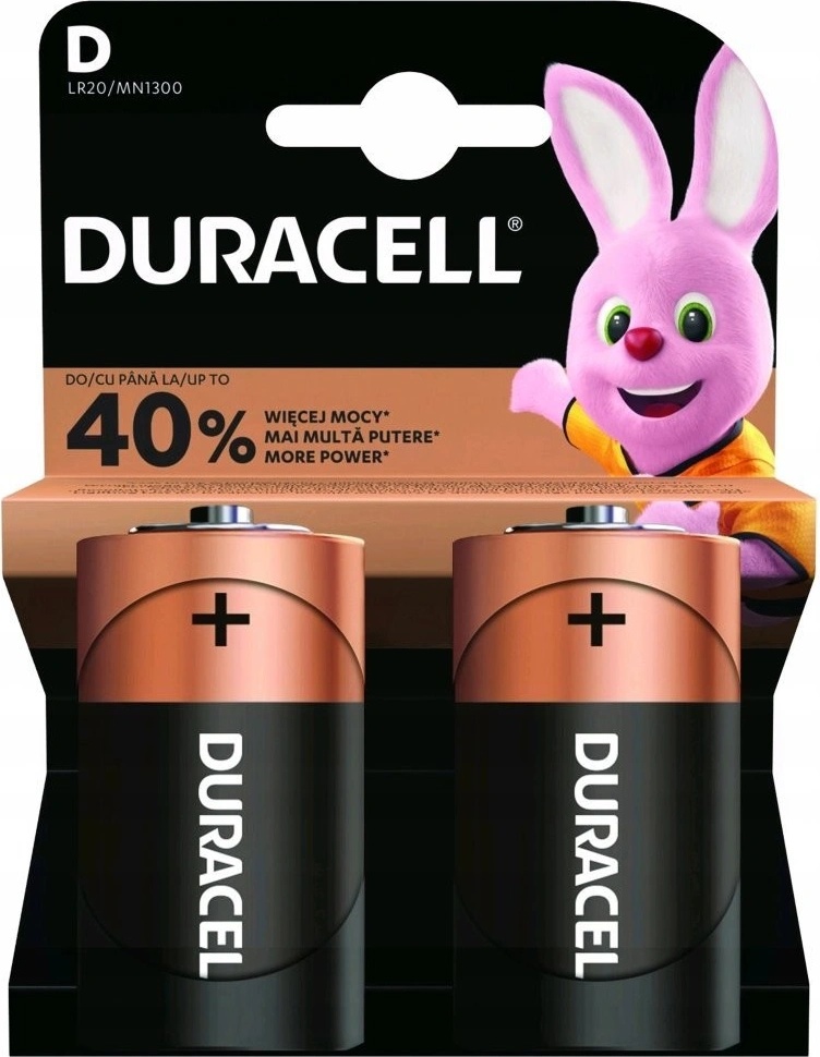 Duracell Basic D 2ks 42342