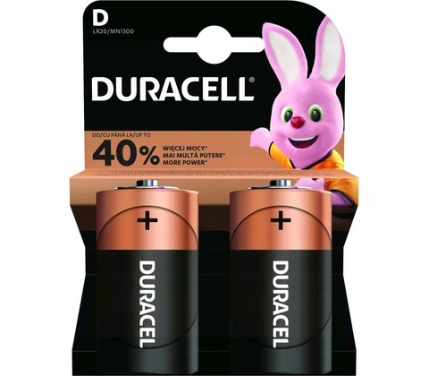 Duracell Basic D 2ks 42342