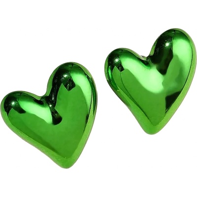 Izmael náušnice Adorable Herz/Zelená KP33364