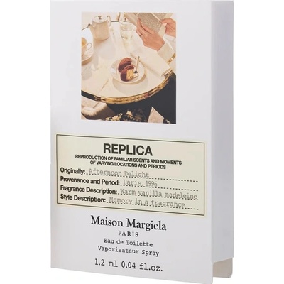 Maison Margiela Paris Replica Afternoon Delight parfum unisex 1,2 ml vzorka