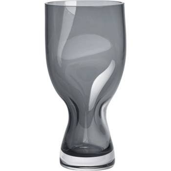Orrefors Ваза с нестандартна форма Squeeze 23 см сиво-синя (6562021)