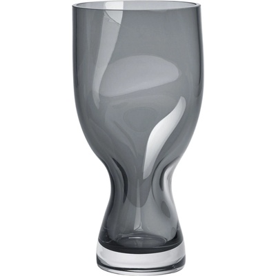 Orrefors Ваза с нестандартна форма Squeeze 23 см сиво-синя (6562021)