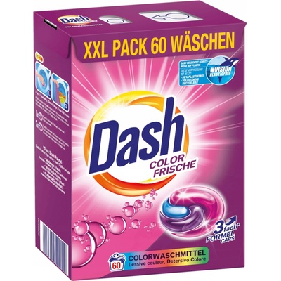 Dash prací kapsle na barevné prádlo 3v1 60 PD