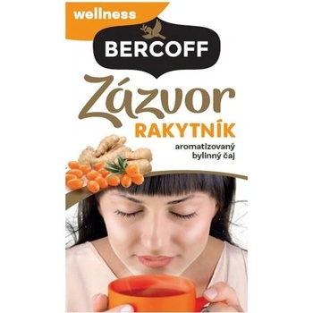 Bercoff Klember Wellness Zázvor & rakytník aromatizovaný bylinný čaj 20 x 2 g