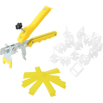 Image 1 of vidaXL Система за нивелиране на плочки 250 клина 500 скоби 1 мм (155285)