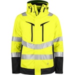 ProJob HI-VIS 6445 JACKET 3-1/Унисекс светлоотразително яке 3 в 1 - висока видимост, жълто/черно, размер S (646445zw501)