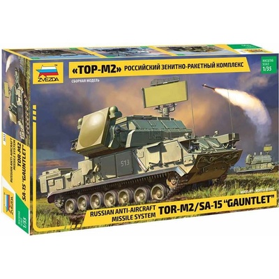 Zvezda Russ.TOR M2 Missile System Model Kit 3633 1:35