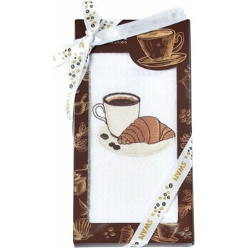 Praktik SWAN Káva a croissant 50x70 cm