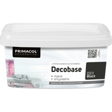 Primacol Decobase Decorative omyvatelná malířská barva, D23 black, 1 l