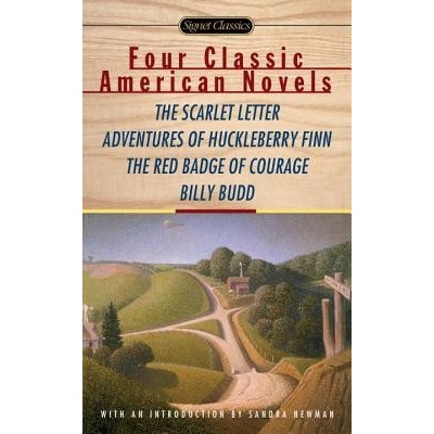 Four Classic American Novels Nathaniel Hawthorne, Mark Twain a kol.