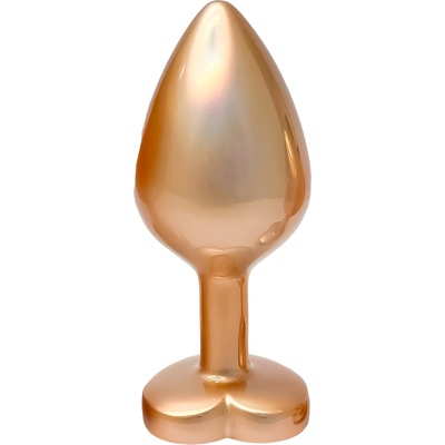 DreamToys Gleaming Love Plug Matte Gold Medium