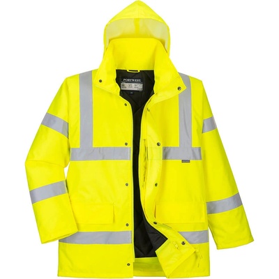 Portwest hi-vis ЯКЕ s461 / Светлоотразително изолирано дишащо яке - hv Жълто xxl (s461yerxxl)