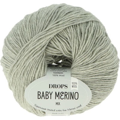Drops Baby Merino MIX 22 světle šedá