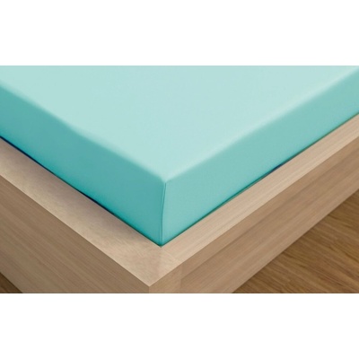 Kvalitex Jersey prostěradlo s lycrou mentolové 220x200