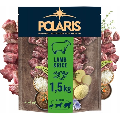Polaris Grain free Adult jahňa a ryža 1,5 kg