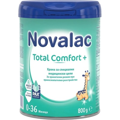 Medis Адаптирано мляко Novalac - Total Comfort+, при колики и регургитация, 800 g (1901100000)