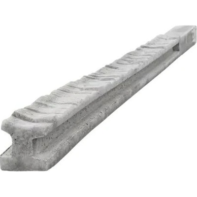 Betonový sloupek průběžný na 1,0 m plot (150 cm) vzorovaný (cena za 1 ks) - Pískovec