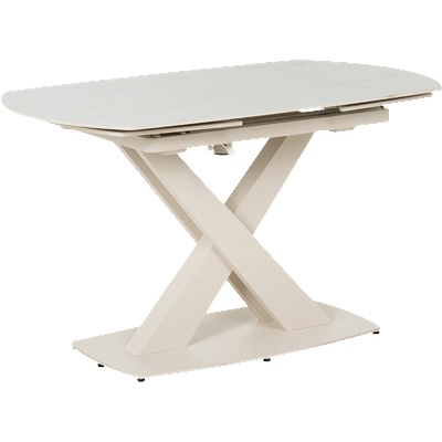 Carmen Разтегателна трапезна маса mateo - крем (3531060)