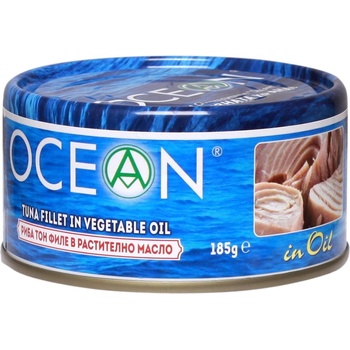 Image 1 of OCEAN РИБА ТОН ФИЛЕ В РАСТИТЕЛНО МАСЛО (185 Г)