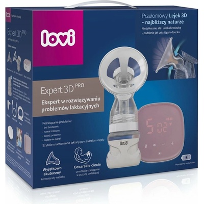 LOVI Expert 3D Pro Odsávačka mateřského mléka elektrická 2-fázová