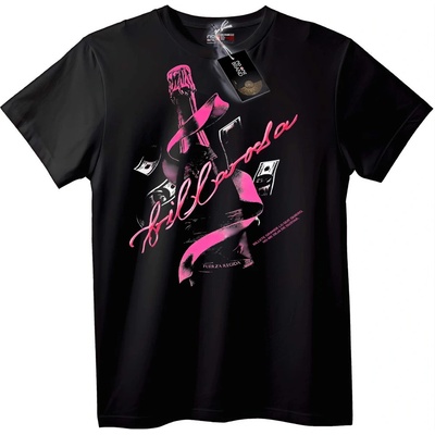 NOONEBRAND Тениска Милионер Пари - XL, Black