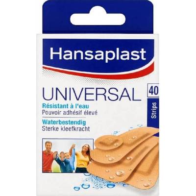Hansaplast vodeodolné náplaste Universal 40 ks