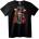 NOONEBRAND Тениска OBEY Улично сърце - L, Black