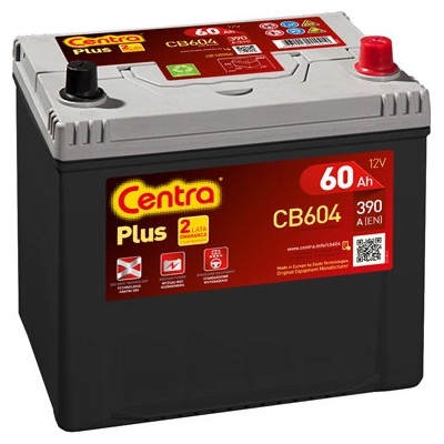 Centra Plus 12V 60Ah 480A CB604