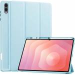 Techsuit Калъф за таблет Samsung Galaxy Tab S11 Ultra - Techsuit Flex Trifold с държач за писалка - Небесносин