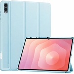 Techsuit Калъф за таблет Samsung Galaxy Tab S11 Ultra - Techsuit Flex Trifold с държач за писалка - Небесносин