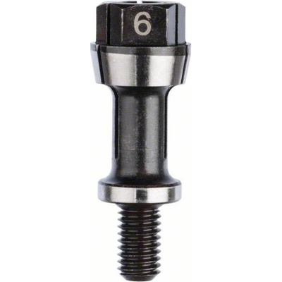 Collet with locking nut 6 mm Bosch Accessories 1608570043 Priemer 6 mm