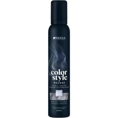 Indola Color Style Mousse pearl grey 200 ml