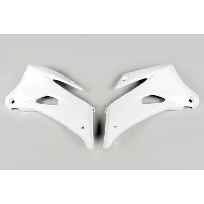 UFO kryty chladiče YAMAHA WRF 250 07-14, WRF 450 07-11 barva bílá