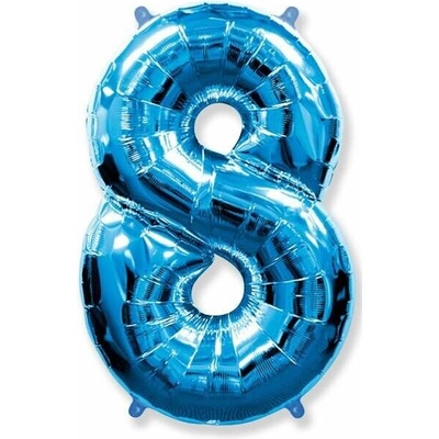 Flexmetal ČÍSLICE FLEX MODRÁ 8 102cm,40