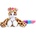 Keel Toys Плюшена играчка Keel Toys Huggems - Жирафче Лола, 25 cm (SF1833)