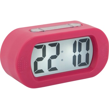 Karlsson Будилник Gummy, тъмнорозов (KA5753BP)