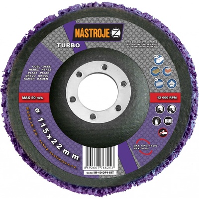 Nástroje cz Kotouč leštící sklolaminátový 125 x 22,2 mm IM-10-DP125T