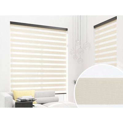 Zebra-shop Den a noc Maxi Premium Krémová BH 12 150x125 cm bílá vpravo