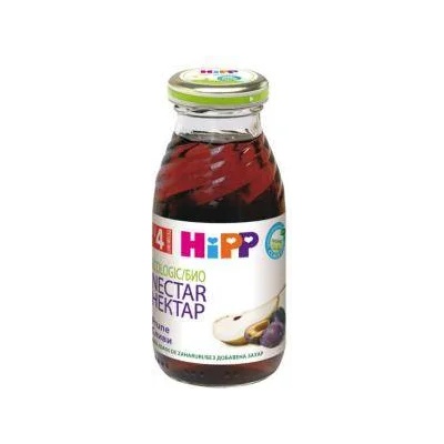 HiPP Нектар Hipp, Сливи, 200 мл, От 4 месеца, 9062300129905