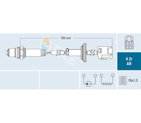 Lambda sonda FAE 75638