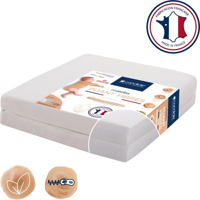 Candide Еко Сгъваем матрак с покритие от растителни фибри 60x120 (7См Дебелина) Candide (C-595600)