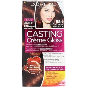 L'Oréal Casting Creme Gloss 554 Chilli Chocolate 48 ml