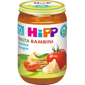 Hipp Био пюре Hipp - Лазаня със зеленчуци, 220 g (6410)