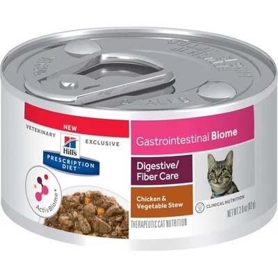 Hill's PD Feline GI Biome Digestive/Fiber Care chicken & vegetables 82 g