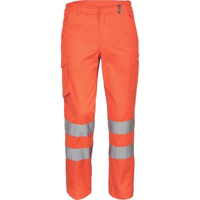Cerva Vigo Pánske HI-VIS pracovné nohavice oranžová